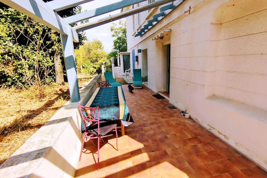Maison De Charme A 200 Bord De Mer, Terrasse, Jardin- Lesclesdenicole Le Pradet Zewnętrze zdjęcie